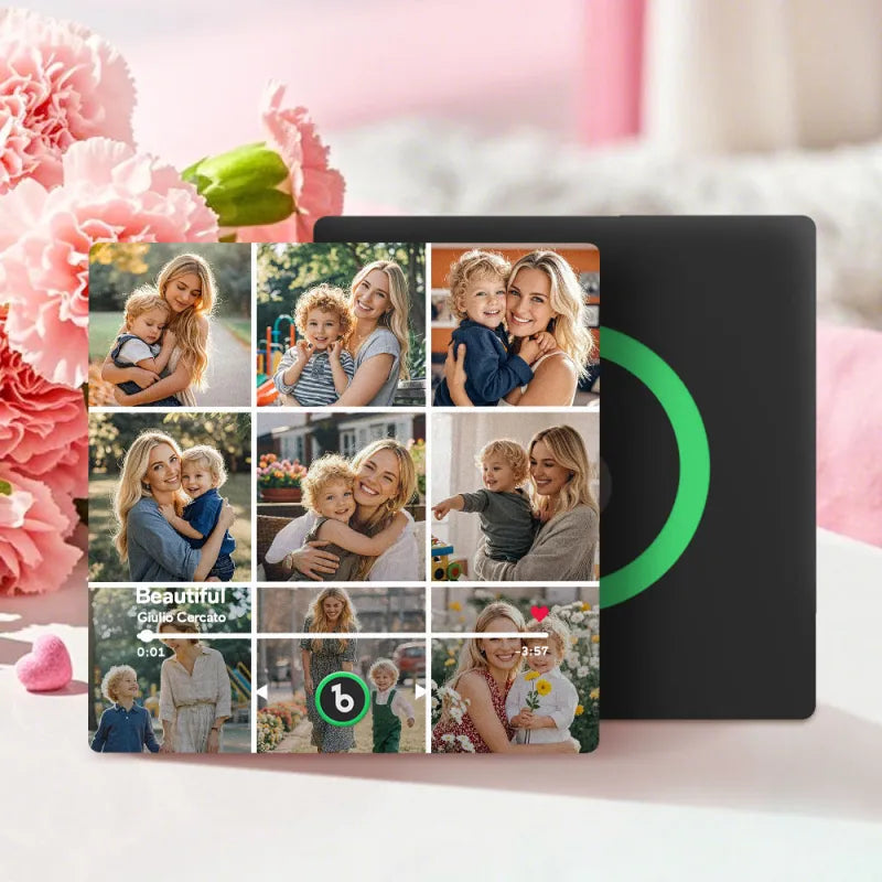 Custom FridgeBeats Melody Fridge Magnet Photo Collage