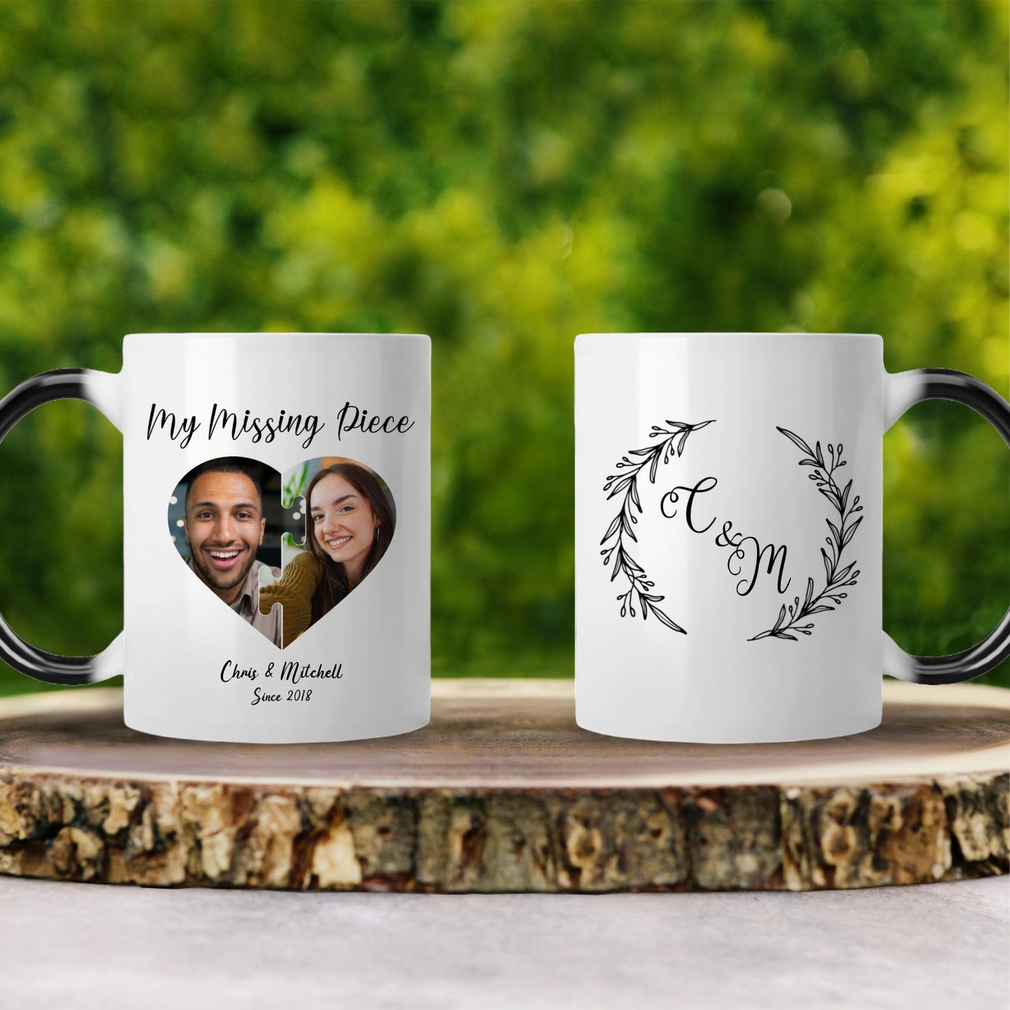 Personalized - My Missing Piece Magic Mug 11oz