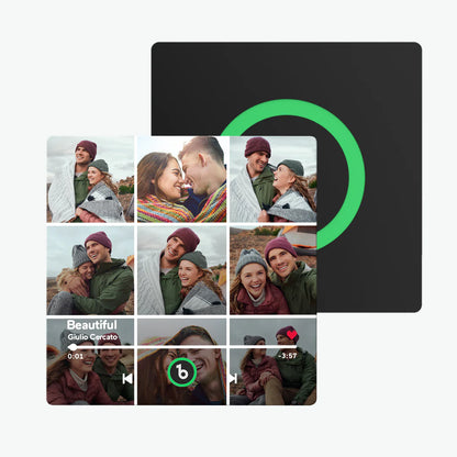 Custom FridgeBeats Melody Fridge Magnet Photo Collage