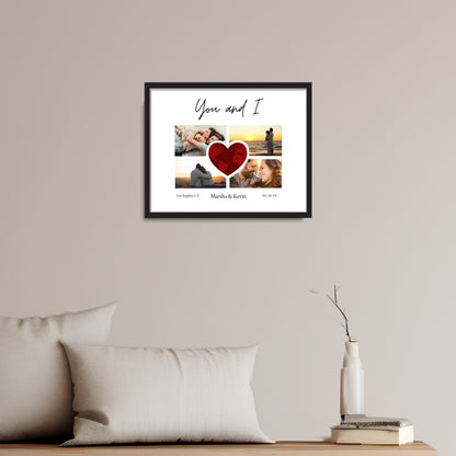 Personalized - Couples Landscape Picture Frame